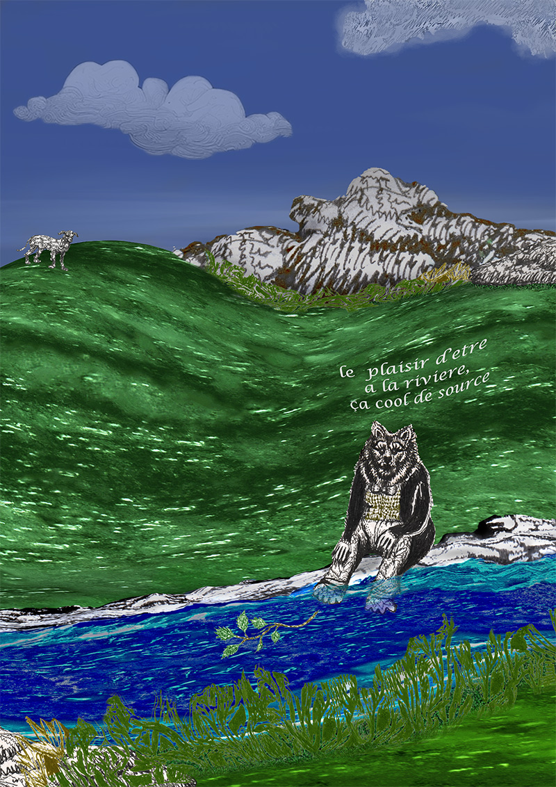 Viens chez la rivière